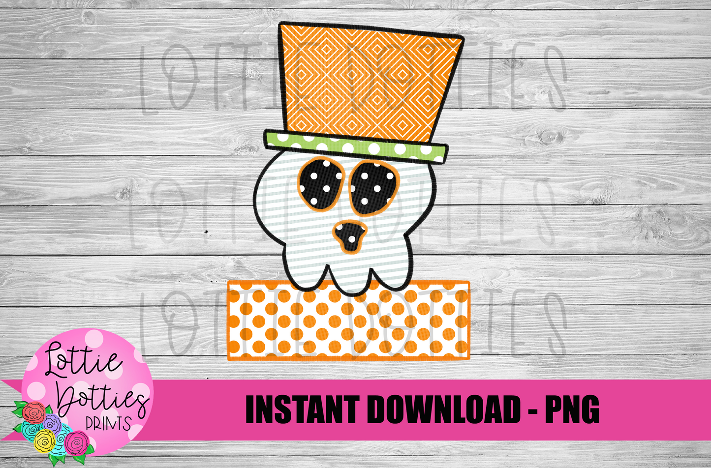 Halloween PNG - Skully Bones - Halloween Sublimation - Skeleton