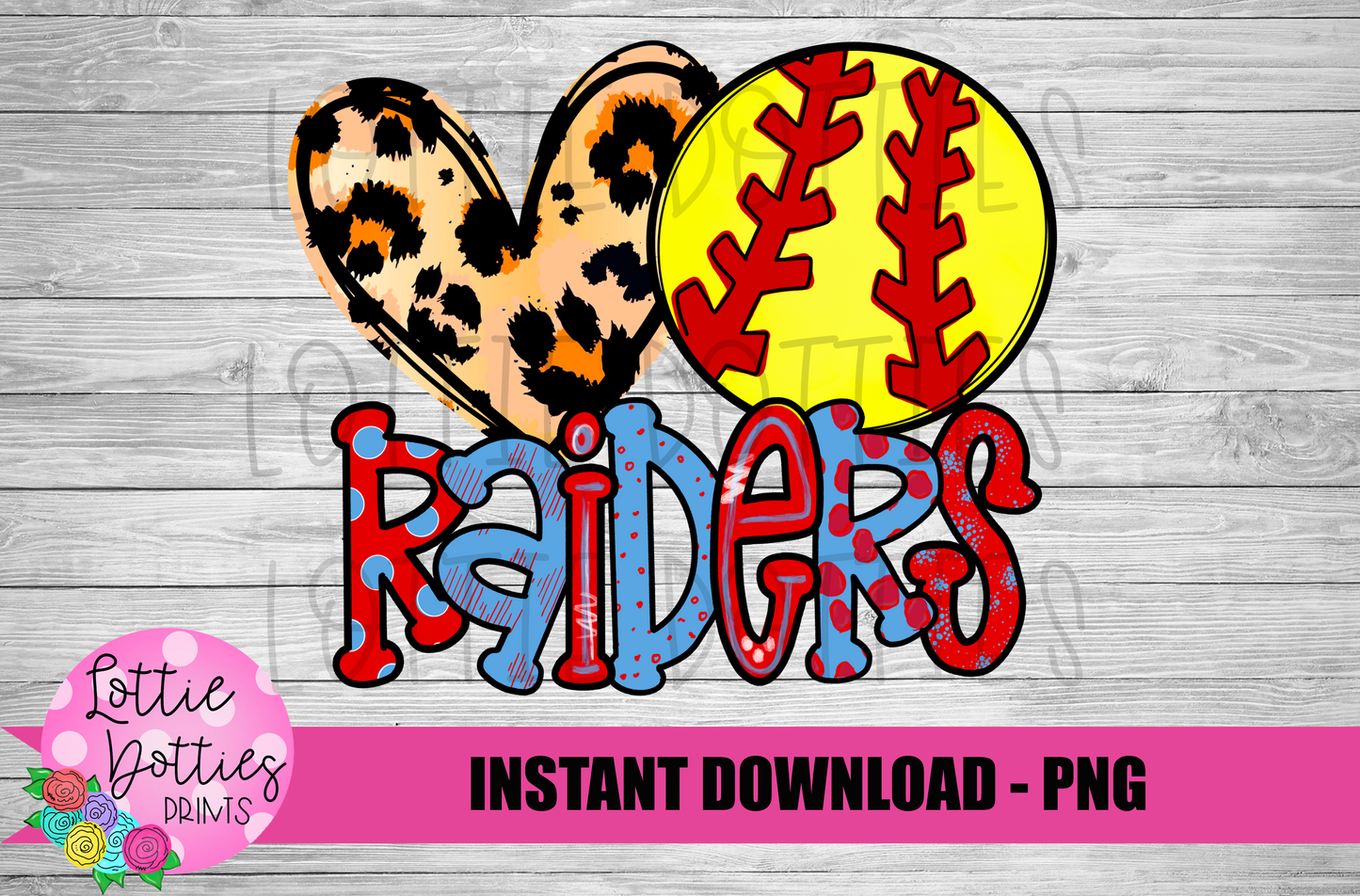 Raiders Softball Png - Raiders Sublimation Design - Digital Download