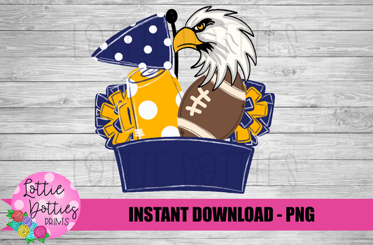 Eagles Png - Eagles Sublimation Design - School Spirit Design - Digital Download