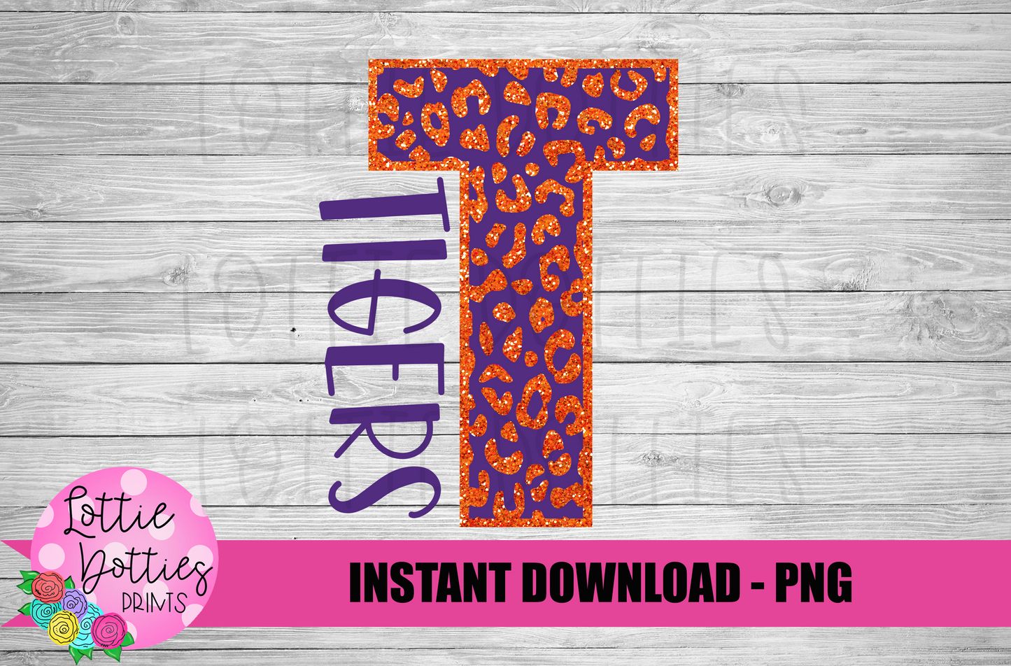 T - Tigers PNG - Tigers sublimation design - Digital Download