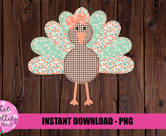 Turkey Png - Thanksgiving Sublimation Design- Digital Download