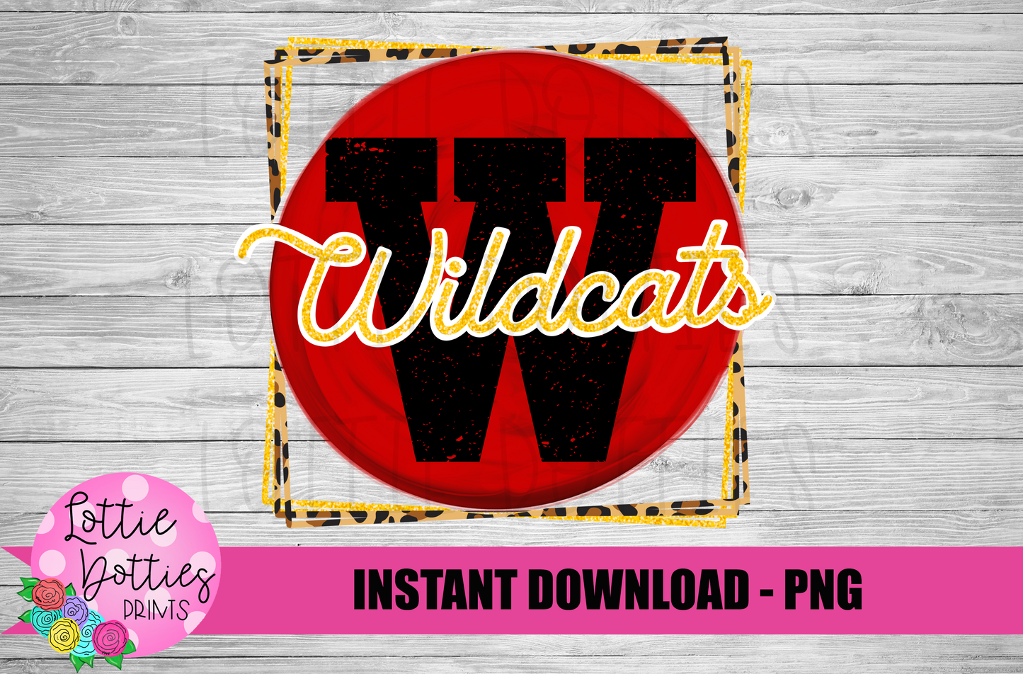 W - Wildcats PNG - Wildcats - sublimation design - Digital Download