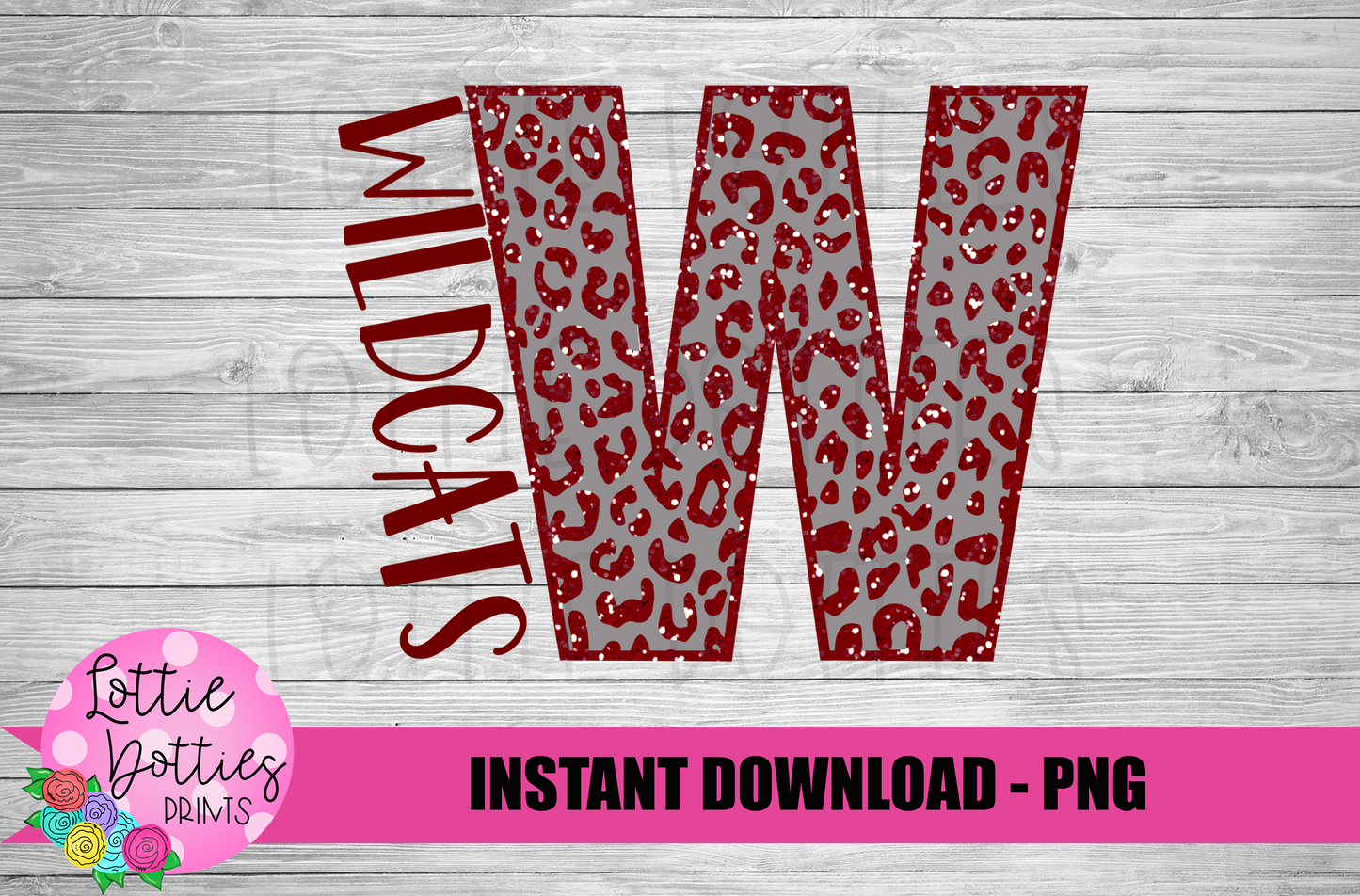 W - Wildcats PNG - Wildcats - sublimation design - Digital Download