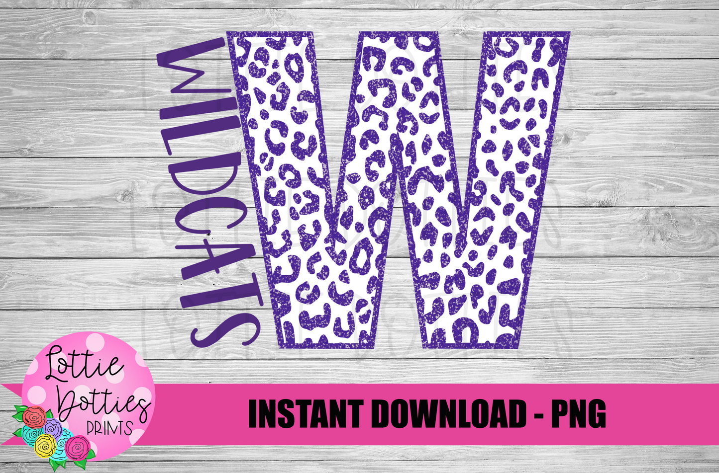 W - Wildcats PNG - Wildcats - sublimation design - Digital Download