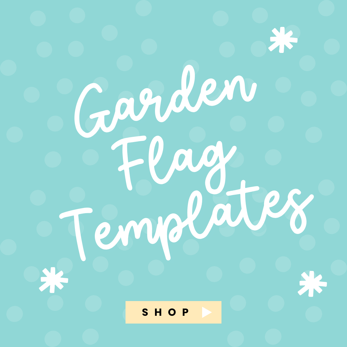 Garden Flag Templates