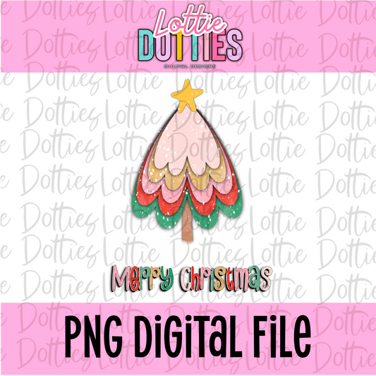 Merry Christmas Tree Png | Merry Christmas|Happy Holidays | Christmas & Holiday Design | Digital Download