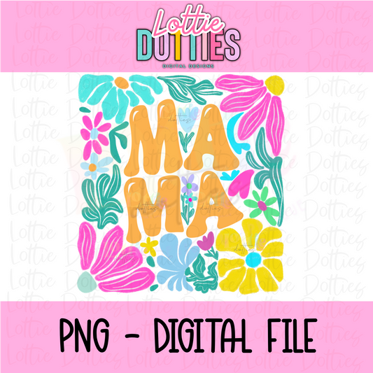 Mama PNG - Mama Design Png - Digital Download