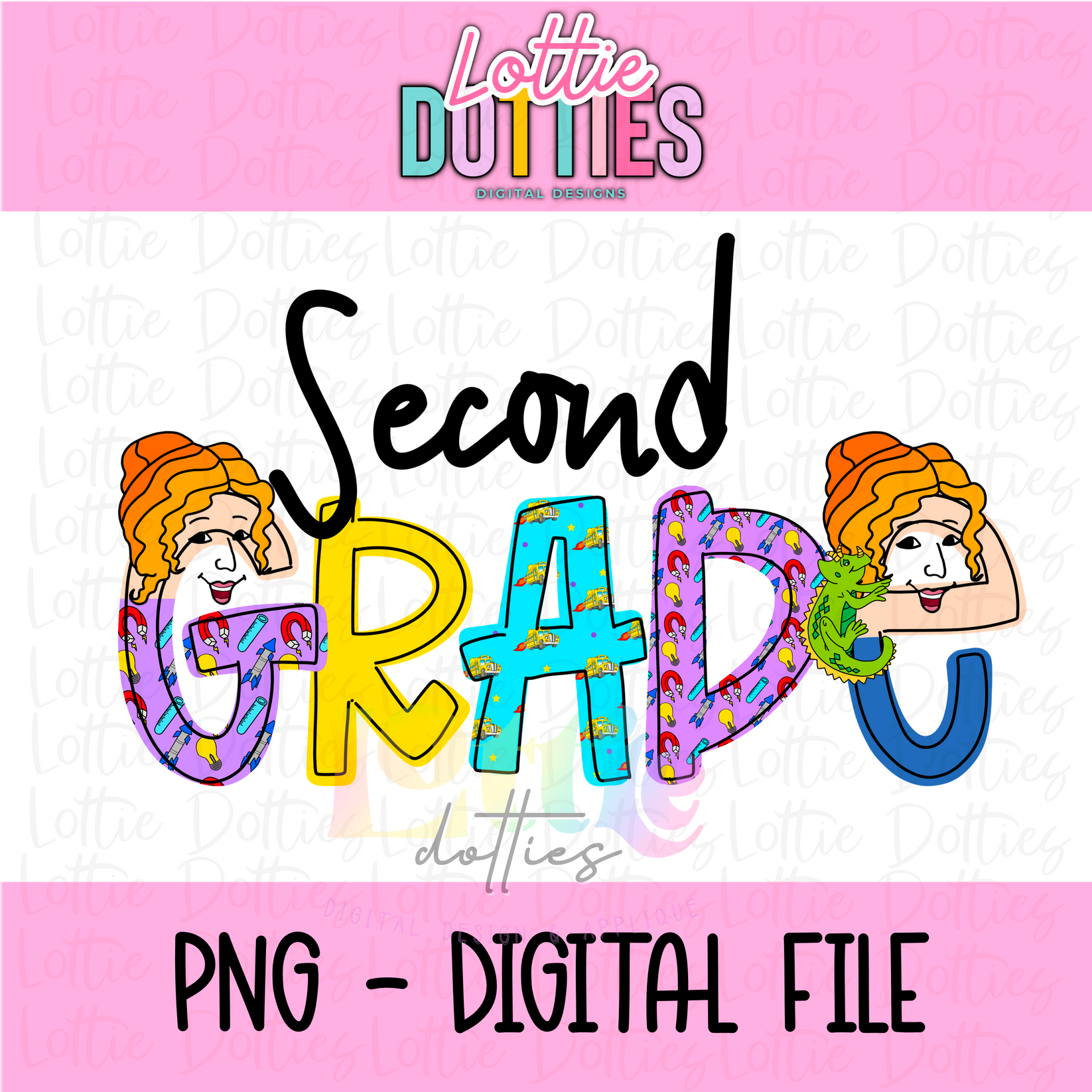 MSB Second Grade PNG - Back To School - Sublimation - Digital Download ...