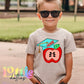 Apple PNG - Apple Blue Sublimation - Digital Download