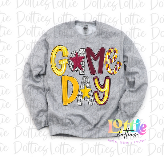 Game Day PNG - Game Day Design - Digital Download