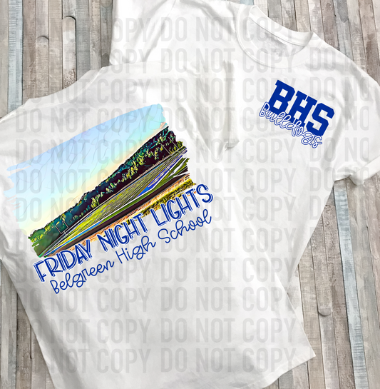 Belgreen Stadium -  PNG - Bulldogs Sublimation design - Digital Download