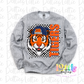 Tigers Png - Tigers Navy & Orange Design - Team spirit design - Digital Download