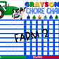 Farm Chore Chart Template - Farm 2