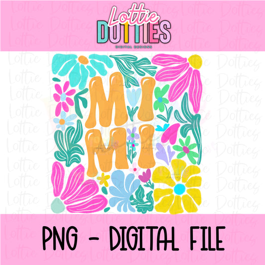 Mimi PNG - Mimi Design Png - Digital Download