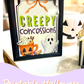Printable Halloween Movie Night Kit | Spooky Movie Tickets, Pennant Flags & Creepy Concessions Sign | Halloween Party Decor Printable Set