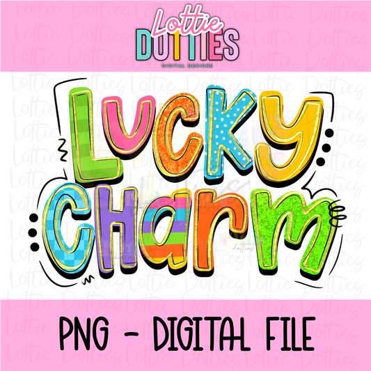 Lucky Charm  - Lucky Charm PNG - Design Sublimation - Digital Download
