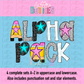 Teacher Alpha  - Alpha Pack - Alphabet Clipart - Alphabet - Educator Alpha