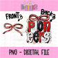 Pioneers | Red and Black Pioneers | Digital Download | Coquette Bow