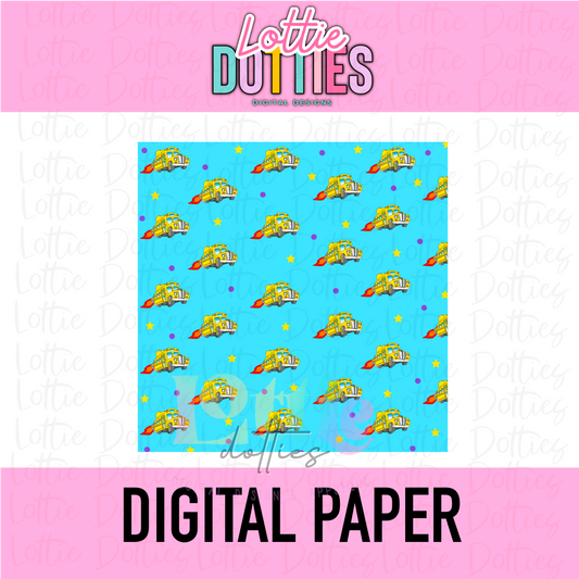 MSB Digital Paper PNG - Back To School - Sublimation - Digital Download