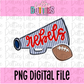 Rebels Megaphone Png | Rebels design | Digital Download | Blue and Red
