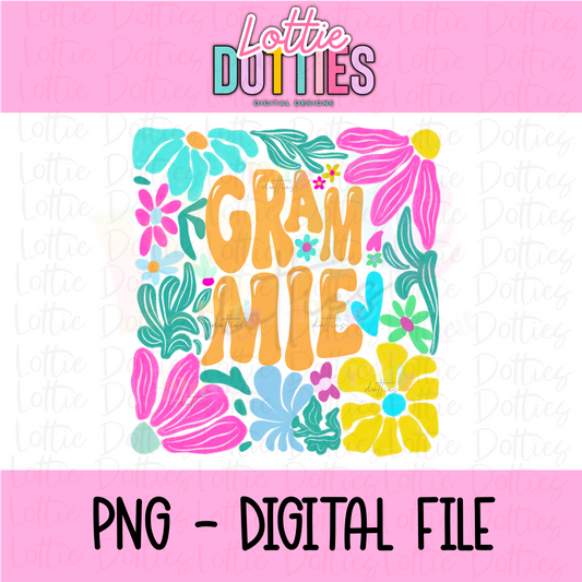 Grammie PNG - Grammie Design Png - Digital Download