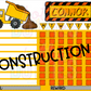 Construction Chore Chart Template - Construction 1
