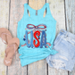 USA Bow PNG - Red White and Blue Patriotic - Sublimation - Digital Download