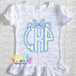 Dainty Floral Monogram Alpha PNG - Floral Stitch Alpha Set Sublimation- Digital Download