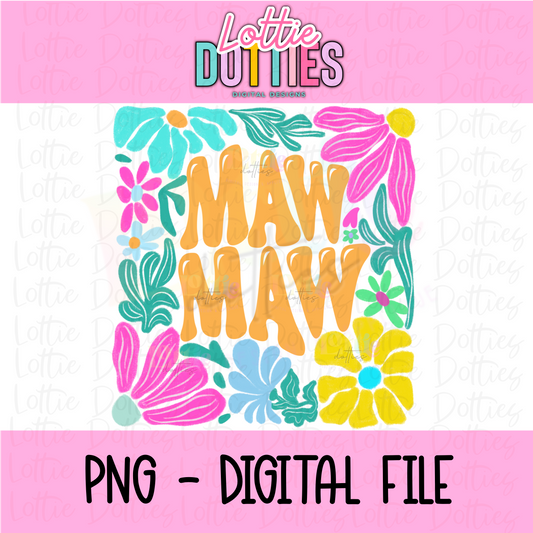 Mawmaw PNG - Mawmaw Design Png - Digital Download