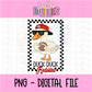 Duck Duck Redskins PNG - Boys Redskins design - Digital Download - coquette mascot