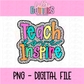 Teach Love Inspire - Teach Love Inspire Dottie PNG- Instant Download