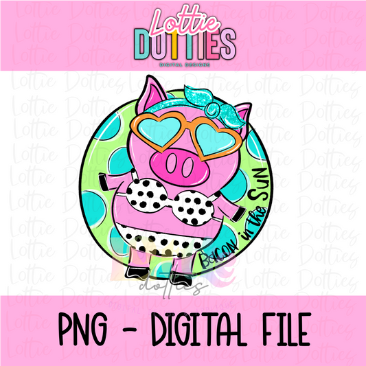 Bacon in the Sun PNG - Sublimation - Digital Download