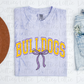 Bulldogs PNG - Digital Download - Bulldogs Sublimation Design - coquette bow bulldogs design