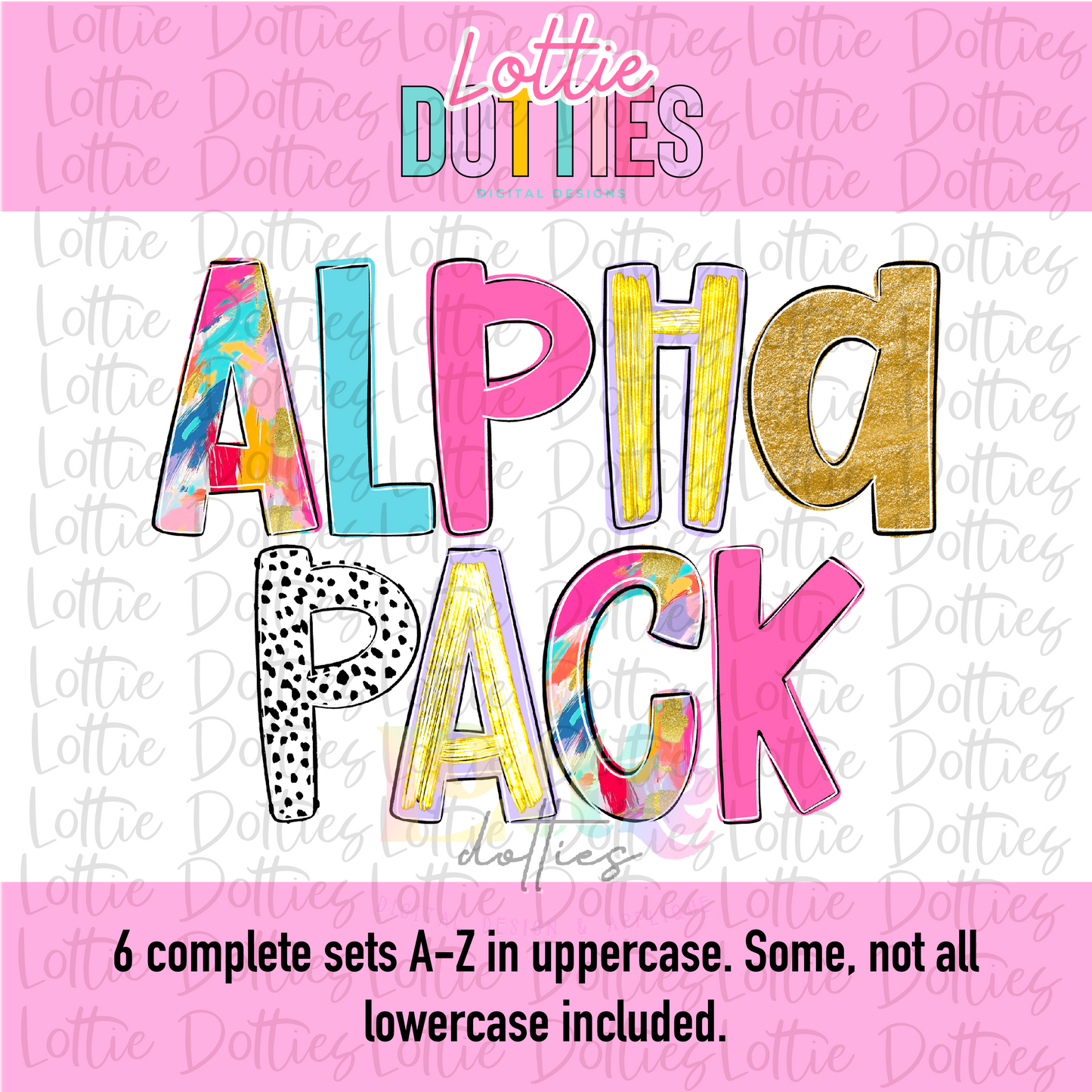 Paint Splash Alpha - Bright Paint Splash Alphabet - Alpha Pack - Alphabet Clipart - Instant Download  - Alpha Packs