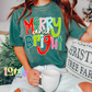 Merry and Bright - Christmas Png - Christmas Sublimation Design- Digital Download