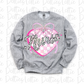 Nurse Heart PNG - Nurse Heart Pink - Valentine's Day Sublimation - Valentines Design