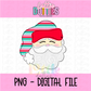 Santa PNG - Santa Christmas PNG - Sublimation