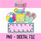 Summer Trio PNG - Sublimation - Digital Download