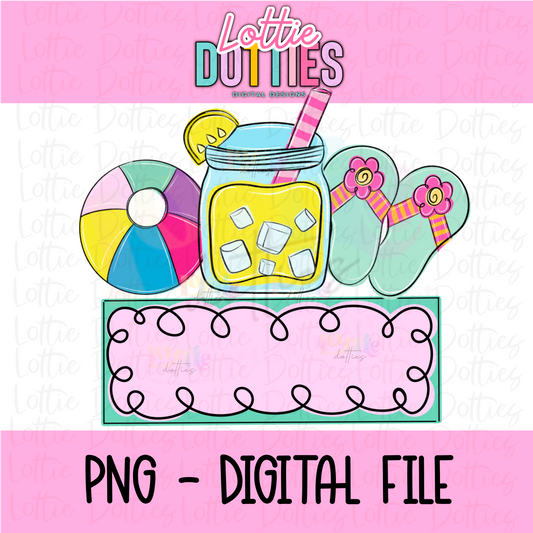 Summer Trio PNG - Sublimation - Digital Download