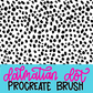 Procreate Brush - Dalmatian Dot Brush