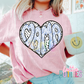 Mama Heart Blue Floral PNG - Mama Heart Blue Floral - Valentine's Day Sublimation - Valentines Design