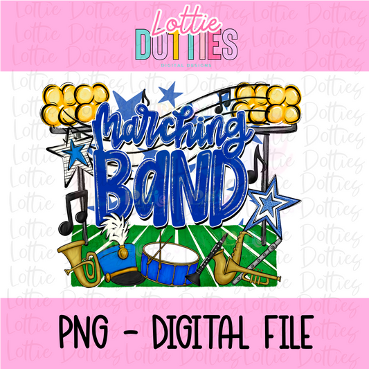Marching Band PNG - Royal Marching Band design - Digital Download