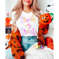 Trick or Treat Pink PNG - Halloween sublimation design - Digital Download