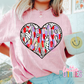 Mama Heart Dots Poppy PNG - Mama Heart Dots - Valentine's Day Sublimation - Valentines Design