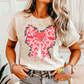 Teacher Bow PNG - Valentine's Day Sublimation - Valentines Design