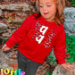 Red Gingham Hearts Alpha PNG - Valentine's Day Sublimation - Digital Download
