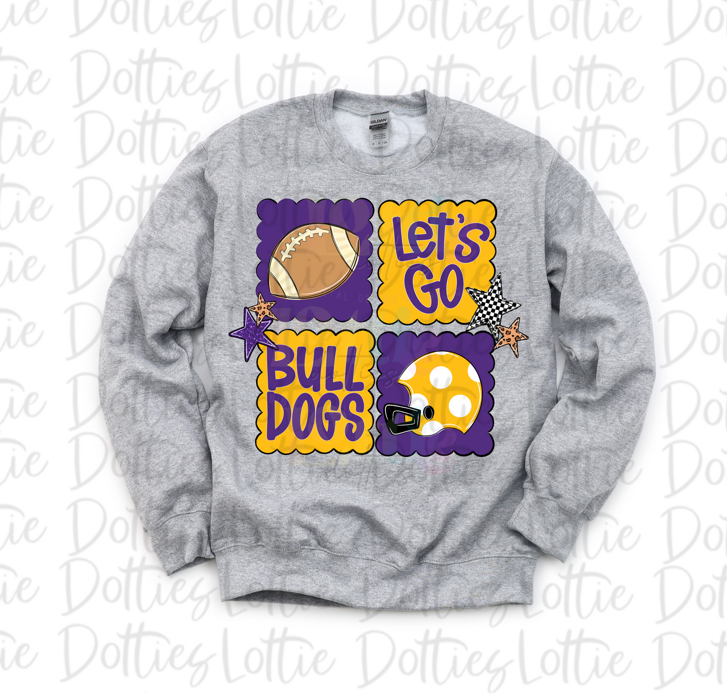 Let’s Go Bulldogs Png | Bulldogs design | Digital Download | Purple and Gold