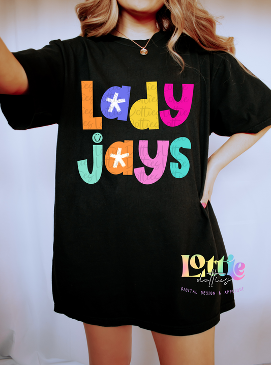 Lady Jays PNG - Instant Download - Digital Download - Lady Jays Sublimation Design