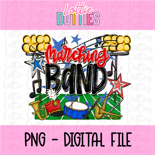 Marching Band PNG - Marching Band design - Digital Download
