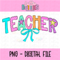 Teacher - Teacher PNG- Instant Download